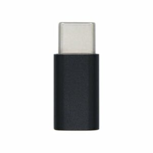 Adaptador USB 2.0 Tipo-C Aisens A108-0414/ USB Tipo-C Macho - Micro USB Hembra