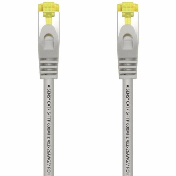 Cable de Red RJ45 S/FTP Aisens A146-0332 Cat.7/ 25cm/ Gris
