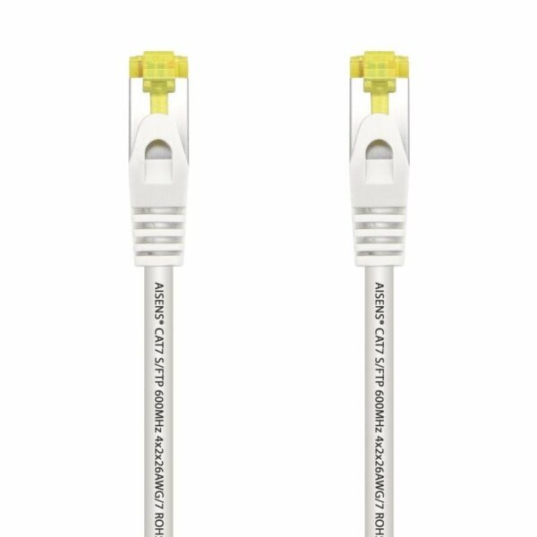 Cable de Red RJ45 SFTP Aisens A146-0491 Cat.7/ 2m/ Blanco