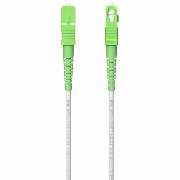 Bobina de Fibra Óptica G657A2 3.0 9/125 SMF Aisens A152-0619/ LSZH/ 150m/ Blanco