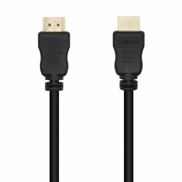 Cable HDMI 1.4 14+1 CCS Aisens A119-0528/ HDMI Macho - HDMI Macho/ 1m/ Negro
