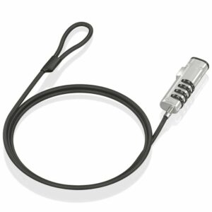 Cable de Seguridad Tipo NANO para Portátiles Aisens ASLK-D50N05-BK/ 1.5m