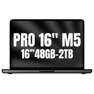 Apple Macbook Pro 16'/ M5 Max 18-Core CPU/ 48GB/ 2TB SSD/ 40-Core GPU/ Negro Espacial