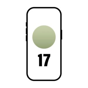Smartphone Apple iPhone 17 256GB/ 6.3'/ 5G/ Verde salvia