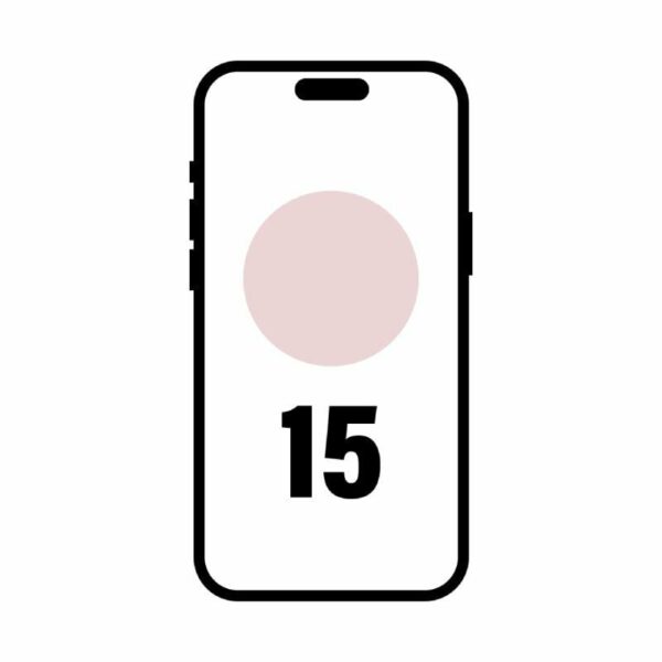 Smartphone Apple iPhone 15 128Gb/ 6.1'/ 5G/ Rosa