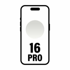 Smartphone Apple iPhone 16 Pro 256GB/ 6.3'/ 5G/ Titanio Blanco