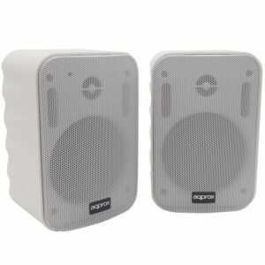 Altavoces Autoamplificados con Bluetooth Approx appSPKBT/ 40W/ 2.0/ Blancos