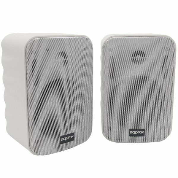 Altavoces Autoamplificados con Bluetooth Approx appSPKBT/ 40W/ 2.0/ Blancos