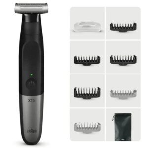 Afeitadora Braun Wet and Dry Serie X XT5200/ con Batería/ 6 Accesorios