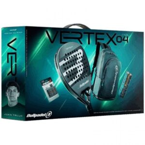 Pack Pala de Pádel Bullpadel Vertex 04 Comfort Pro Line 2026/ Incluye 3 Accesorios