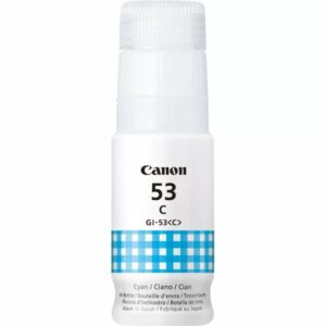 Botella de Tinta Original Canon GI-53/ Cian