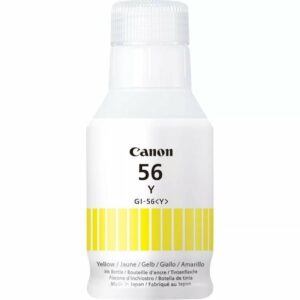 Botella de Tinta Original Canon GI-56/ Amarilla