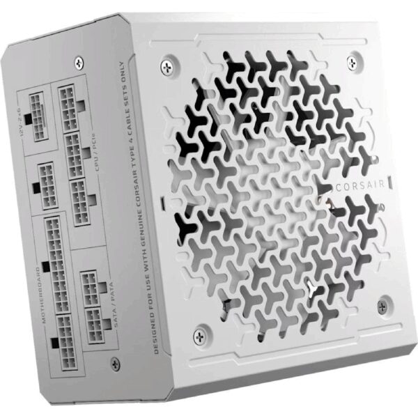 Fuente de Alimentación Corsair RM1000/ 1000W/ Ventilador 12cm/ Cybenetics Gold/ Blanca