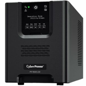 SAI Línea Interactiva Cyberpower PR1500ELCD/ 1500VA-1350W/ 8 Salidas/ Formato Torre