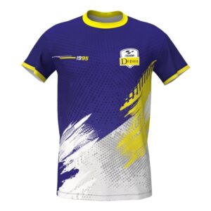 Camiseta Depau Team de tejido tecnico - Talla S