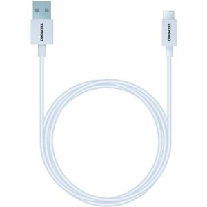 Cable USB 3.0 Tipo-C Duracell USB5031W/ USB Tipo-C Macho - USB Macho/ 1m/ Blanco