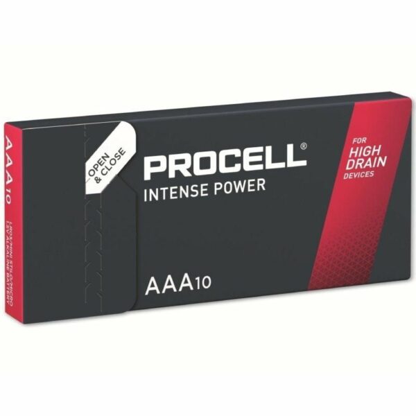 Pack de 10 Pilas AAA L03 Duracell PROCELL DURINTLR3C10/ 1.5V/ Alcalinas