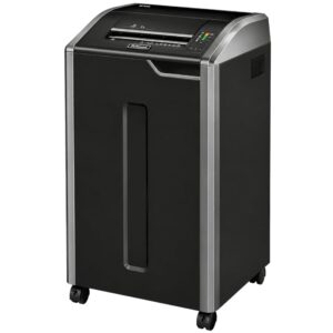 Destructora Fellowes 425HS/ Corte en Partículas de 1 x 5mm/ Negra