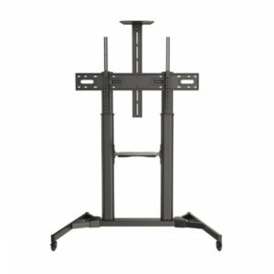 Soporte de Suelo Inclinable/ Orientable con Ruedas Fonestar STS-42106N para TV de 60-100'/ hasta 100kg