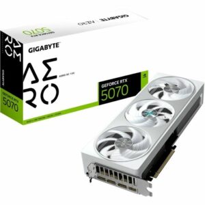 Tarjeta Gráfica Gigabyte GeForce RTX 5070 AERO OC 12G/ 12GB GDDR7