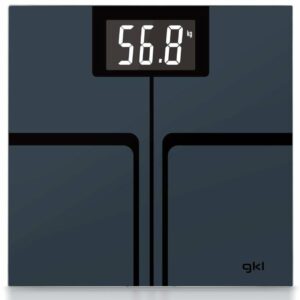 Báscula de Baño GKL Fitmax Black/ Hasta 200kg