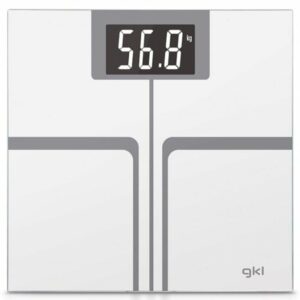 Báscula de Baño GKL Fitmax White/ Hasta 200kg