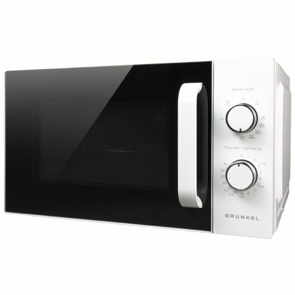 Microondas Grunkel MWG-20MA/ 700W/ Capacidad 20L/ Función Grill/ Blanco