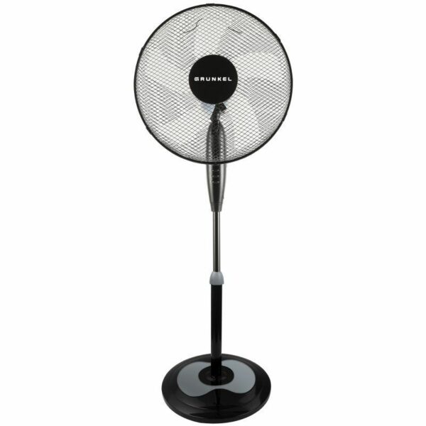 Ventilador de Pie Grunkel FAN-165X NG/ 50W/ 5 Aspas 40cm/ 3 Velocidades