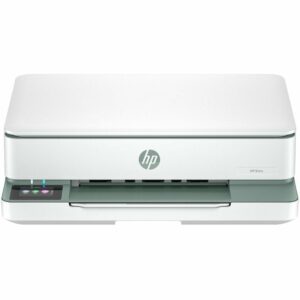 Multifunción HP Envy 6120e WiFi/ Fax Móvil/ Dúplex/ Blanca y Verde