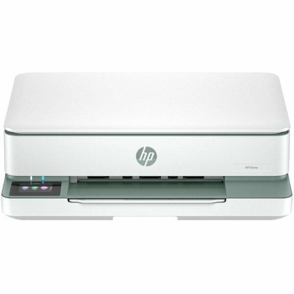 Multifunción HP Envy 6120e WiFi/ Fax Móvil/ Dúplex/ Blanca y Verde