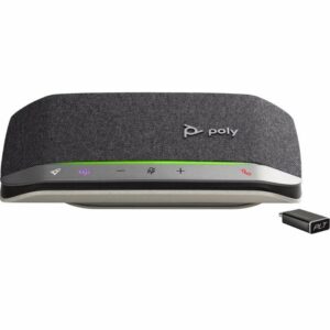 Altavoz Portátil para Conferencias Poly Sync 20+ para Microsoft Teams/ USB-Bluetooth/ Negro