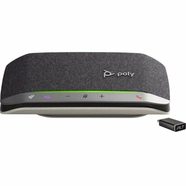 Altavoz Portátil para Conferencias Poly Sync 20+ para Microsoft Teams/ USB-Bluetooth/ Negro