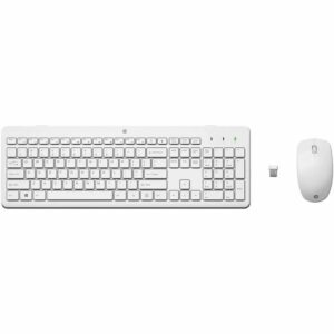 Teclado y Ratón Inalámbricos HP 230/ Blancos