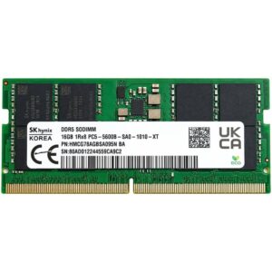 Memoria RAM SK hynix 16GB/ DDR5/ 5600MHz/ SODIMM