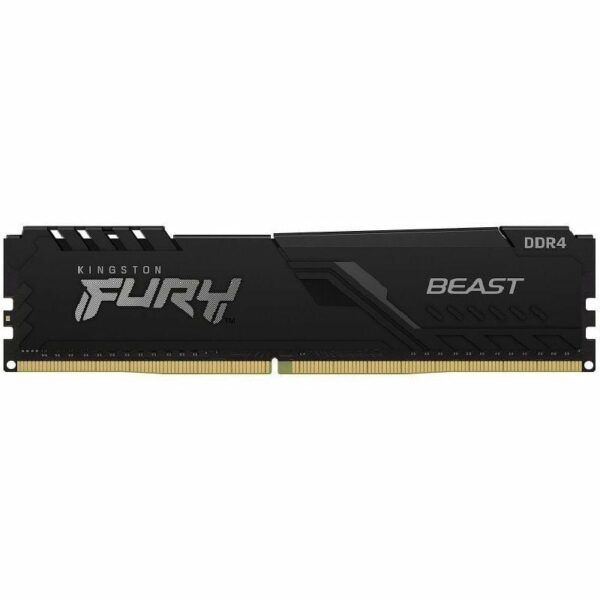 Memoria RAM Kingston FURY Beast RGB 16GB/ DDR4/ 3600MHz/ 1.35V/ CL15/ DIMM