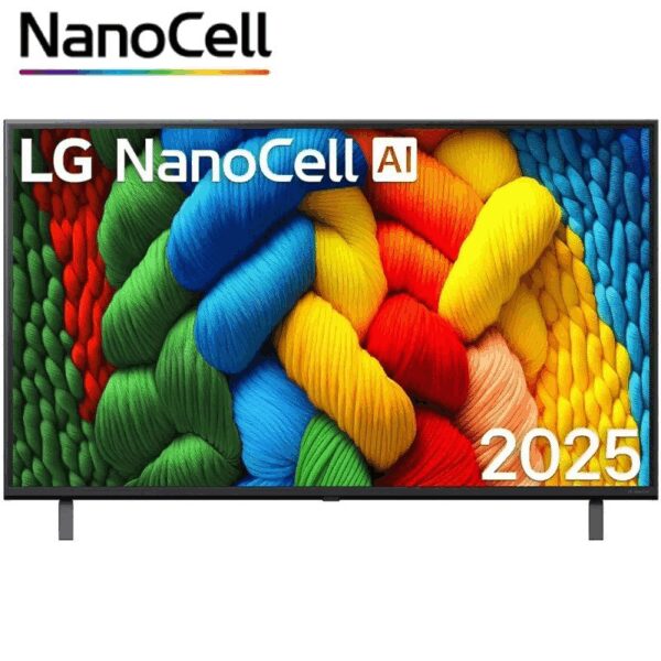 Televisor LG NanoCell 43NANO80A6B 43'/ Ultra HD 4K/ Smart TV/ WiFi