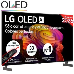 Televisor LG OLED AI B6 OLED55B6ELC 55'/ Ultra HD 4K/ Smart TV/ WiFi