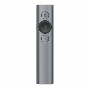 Presentador Inalámbrico por Bluetooth Logitech Spotlight Presentation Remote/ 2.4GHz/ Gris Pizarra