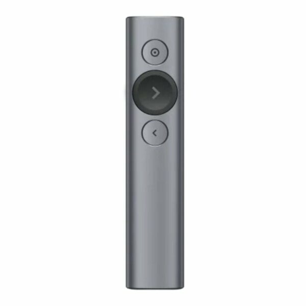 Presentador Inalámbrico por Bluetooth Logitech Spotlight Presentation Remote/ 2.4GHz/ Gris Pizarra
