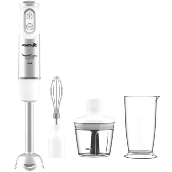 Batidora de mano Moulinex Quickchef DD6A5110/ 1000W/ 10 Velocidades