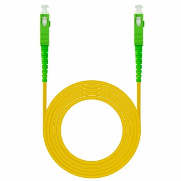 Cable de Fibra Óptica G657A2 Nanocable 10.20.0010/ LSZH/ 10m/ Amarillo