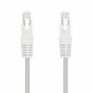 Cable de Red RJ45 UTP Nanocable 10.20.0103-W Cat.5e/ 3m/ Blanco