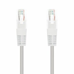 Cable de Red RJ45 UTP Nanocable 10.20.0105-W Cat.5e/ 5m/ Blanco