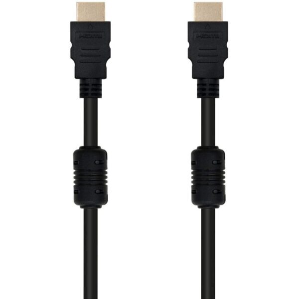 Cable HDMI 1.4 Nanocable 10.15.1810/ HDMI Macho - HDMI Macho/ 10m/ Negro