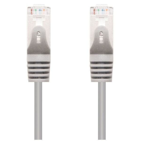Cable de Red RJ45 FTP Nanocable 10.20.0801/ Cat.6/ 1m/ Gris