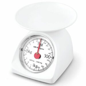 Báscula de Cocina Orbegozo PC 1015/ hasta 2kg/ Blanca