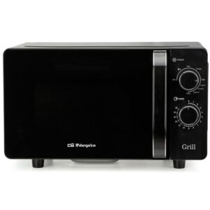 Microondas Orbegozo MIG 2071 CE/ 700W/ Capacidad 20L/ Función Grill/ Negro