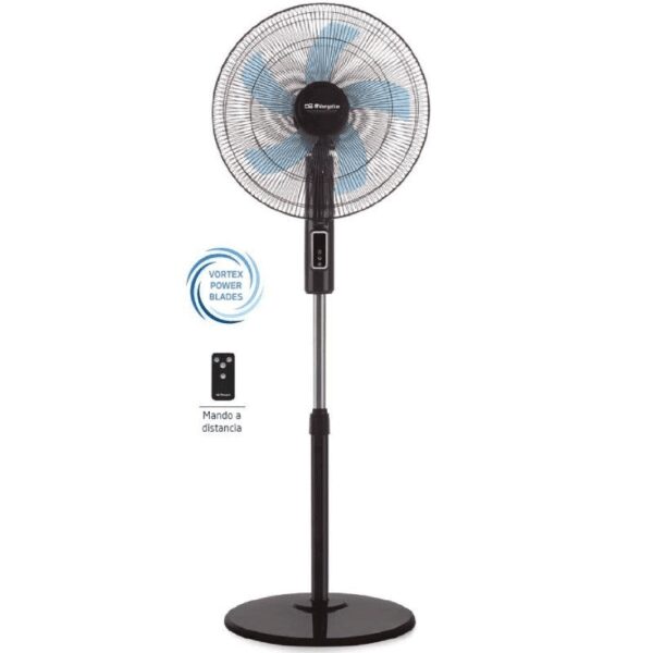 Ventilador de Pie Orbegozo SF 1240 / 45W/ 5 Aspas 40cm/ 3 velocidades