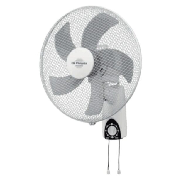 Ventilador de Pared Orbegozo WF 1040/ 45W/ 5 Aspas 40cm/ 3 velocidades