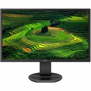 Monitor Profesional Philips 221B8LJEB 21.5'/ Full HD/ Altura Regulable/ Pivotante/ Multimedia/ Negro